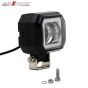 Allextreme EX3HR2W 2.5 Inch Square White Fog Light with Red Halo Angel Eye Ring for Bike Motorcycle Car and Off Road SUV (20W, 2 Pcs)