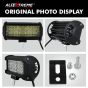 Allextreme EX48LFL02 Universal 48 LED Light Flood Spot Combo Beam Light Multi-Purpose Warning Fog Lamp for Bike, Motorcycle and Cars (72W, White, 2Pcs)