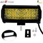 Allextreme EX48LFL02 Universal 48 LED Light Flood Spot Combo Beam Light Multi-Purpose Warning Fog Lamp for Bike, Motorcycle and Cars (72W, White, 2Pcs)