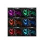 Allextreme EXT10M3 T10 RGB Car Interior Parking Lights 6SMD Super Bright Multicolour For Cars Maruti Suzuki Baleno Mercedes Benz (3W, RGB, 2 PCS)