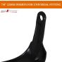 AllExtreme EXHGDO1 Universal Bike Handlebar Handguard Finger Brush Wind Protector Compatible for Duke 125, 200, 250 & 390 Motorcycles (Orange)