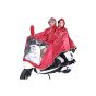 AllExtreme EXBMC2P Two Person Hooded Raincoat Waterproof Double Cover Poncho Rain Coat (Multicolour)