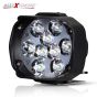 Allextreme EXSLNLED Imported 9 LED Fog Light Spot Beam Water-Resistant Heavy Duty Pod Driving Work Lamp With Switch For Motorcycle Bike Car (15W, White & Amber, 2 Pcs)