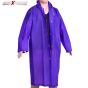 Allextreme EXTY876 Rain Guard Emergency Rain Poncho with Hood Raincoat for Men Women One Size Fits All (Random Colors)
