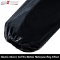 Allextreme AERNC012 Unisex PVC Hooded Rain Jacket and Pant (Black XXXL)
