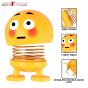 Allextreme EXNTA195 Happy Head Shaking Smiley Emoji Dancing Toys for Car Interior Decoration Accessories Small Decorative Items Gifts (Random Expressions, 3Pcs)