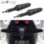 Allextreme EXBIAB2 Universal Super Bright Turn Signal Indicator Light Bike Front/Rear Side Indicator Blinker Bulb for Motorcycles & Bikes (12V, White, 2 PCS)