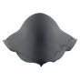 AllExtreme EXPVR15 Plastic Windscreen Visor Front Fairing Windshield Baffle Wind Deflectors for Yamaha R15 V3 (New Version) (Black)