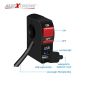 AllExtreme EXOSWU1 7/8" Handlebar Universal Bike Light Switch 22mm with USB Socket for Motorcycle ATV Scooter