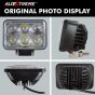 Allextreme EX6L5D1 18W 6 LED 5D Fog Light Water Resistant Spot Beam DRL Lamp for Bikes, Cars, SUVs & Motorcycles (18W, White)