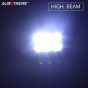 Allextreme EX6L5D1 18W 6 LED 5D Fog Light Water Resistant Spot Beam DRL Lamp for Bikes, Cars, SUVs & Motorcycles (18W, White)
