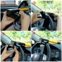AllExtreme CQ-6004 Universal Car Steering Wheel Lock with 2 Keys Anti Theft Locking T-Shaped Security Lock for Van SUV