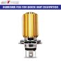 Allextreme H4 Projector LED Headlight Bulb White CREE LED Driving DRL Light for Motorcycle, Scooter, Car, Truck, ATV (9W, Pack of 1)
