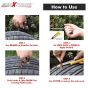AllExtreme Universal Tubeless Tyre Puncture Repair Kit Flat Tire Puncher Patch Tools (Model 6)