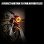 Allextreme EXL3FWS Universal LED Fog Light Driving Work Lamp for Bike Cars and Motorcycle (6 Led, 2Pcs With Switch)