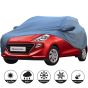 Allextreme ST7006 Car Body Cover Compatible with Hyundai Santro Custom Fit Dustproof UV Heat Resistant Indoor Outdoor Body Protection (Blue with Mirror)