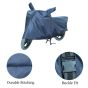 AllExtreme P7001 Bike Body Cover Compatible with Bajaj Pulsar Rain Dust Water Resistant for Indoor Outdoor Protection (Blue)