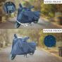 AllExtreme P7001 Bike Body Cover Compatible with Bajaj Pulsar Rain Dust Water Resistant for Indoor Outdoor Protection (Blue)