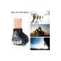 Allextreme EXSTO7 Unisex Anti-Slip Polyester Full Finger Gloves with Microfiber Cleaning Towel for Weight Lifting, Riding, Fitness & Outdoor Acivity (XL, Black)