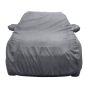 Allextreme AK7004 Car Body Cover Compatible with Maruti Suzuki Alto K10 Custom Fit Dustproof UV Heat Resistant Indoor Outdoor Body Protection (Grey with Mirror)