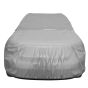Allextreme D7002 Car Body Cover Compatible with Maruti Suzuki Dzire Custom Fit Dustproof UV Heat Resistant Indoor Outdoor Body Protection (Silver Without Mirror)