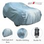 Allextreme BN7001 Car Body Cover Compatible with Maruti Suzuki Baleno Custom Fit Dustproof UV Heat Resistant Indoor Outdoor Body Protection (Grey Without Mirror)