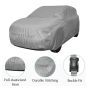 Allextreme TC7001 Car Body Cover Compatible with Toyota Innova Crysta Custom Fit Dustproof UV Heat Resistant Indoor Outdoor Body Protection (Grey Without Mirror)