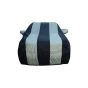 Allextreme H7005 Car Body Cover Compatible with MG Hector Custom Fit Dustproof UV Heat Resistant Indoor Outdoor Body Protection5 (Blue-Silver with Mirror)