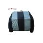 Allextreme H7005 Car Body Cover Compatible with MG Hector Custom Fit Dustproof UV Heat Resistant Indoor Outdoor Body Protection5 (Blue-Silver with Mirror)