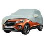 Allextreme HC7003 Car Body Cover Compatible with Hyundai Creta Custom Fit Dustproof UV Heat Resistant Indoor Outdoor Body Protection (Silver with Mirror)