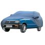 Allextreme M7006 Car Body Cover Compatible with Maruti Suzuki 800 Custom Fit Dustproof UV Heat Resistant Indoor Outdoor Body Protection (Blue with Mirror)