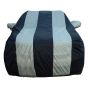 Allextreme M7005 Car Body Cover Compatible with Maruti Suzuki 800 Custom Fit Dustproof UV Heat Resistant Indoor Outdoor Body Protection (Blue & Silver with Mirror)7