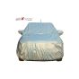 Allextreme I7007 100% Tested Waterproof Car Body Cover Compatible with Hyundai Elite i20 Custom Fit Dustproof UV Heat Resistant Indoor Outdoor Body Protection (Reflective Silver with Mirror)9