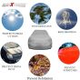 Allextreme M7002 Car Body Cover Compatible with Maruti Suzuki 800 Custom Fit Dustproof UV Heat Resistant Indoor Outdoor Body Protection (Silver Without Mirror)