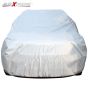 Allextreme M7002 Car Body Cover Compatible with Maruti Suzuki 800 Custom Fit Dustproof UV Heat Resistant Indoor Outdoor Body Protection (Silver Without Mirror)