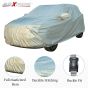 Allextreme C7007 100% Tested Waterproof Car Body Cover Compatible with Maruti Suzuki Ciaz Custom Fit Dustproof UV Heat Resistant Indoor Outdoor Body Protection (Reflective Silver with Mirror)