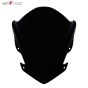 AllExtreme EXRC200 Plastic Windscreen Visor Compatible with KTM RC 200 Front Fairing Windshield Baffle Wind Deflector (Black)