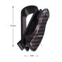 AllExtreme EXCGHB2 2 Pcs Car Sunglass Holder Eyeglasses Storage Fastener Sun Visor Clip-on Glass Case for SUVs (Black)