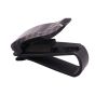 AllExtreme EXCGHB2 2 Pcs Car Sunglass Holder Eyeglasses Storage Fastener Sun Visor Clip-on Glass Case for SUVs (Black)