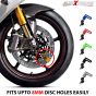 AllExtreme EXHDBL11 Heavy Duty Disc Brake Lock Anti Theft Stainless Steel 8mm Pin Wheel Locking Security Lock for Bike and Motorcycle (Color may Vary)