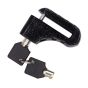 AllExtreme EXALRL07 Heavy Duty Disc Brake Lock Shoe Designed Anti Theft Stainless Steel 7mm Pin Wheel Locking Security Lock for Bike and Motorcycle (Color may Vary)