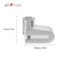 AllExtreme EXHLBL07 Heavy Duty Disc Brake Lock Anti Theft Stainless Steel 7mm Pin Wheel Locking Security Lock for Bike and Motorcycle (Color may Vary)