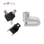 AllExtreme EXHLBL07 Heavy Duty Disc Brake Lock Anti Theft Stainless Steel 7mm Pin Wheel Locking Security Lock for Bike and Motorcycle (Color may Vary)