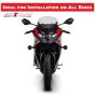 Allextreme EXSTLA2 Universal Super Bright Turn Signal Indicator Light Bike Front/Rear Side Indicator Blinker Bulb for Motorcycles & Bikes (12V, Yellow & Red, 2 PCS)