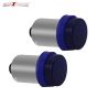 Allextreme EXBAS1B BA9S LED Parking Light SMD Interior Pilot License Plate Dome Indicator Lamp Bulb for Car Bike and Motorcycle (2W, Blue, 2 PCS)
