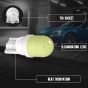 Allextreme EXT10R2W Universal T10 LED Parking Light COB Super Bright Interior Pilot License Plate Dome Indicator Lamp Bulb for Car Bike and Motorcycle (2W, White, 2 PCS)
