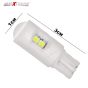 Allextreme EXF10L2 Universal T10 6 LED Parking Light COB Super Bright Interior Pilot License Plate Dome Indicator Lamp Bulb for Car Bike and Motorcycle (2W, White, 2 PCS)