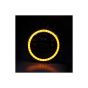 Allextreme EXN7LH2 7 Inch Full Ring Round LED Headlight with Hi/Low Beam and Angel Eye Lamp Compatible with Bullet, Harley Davidson Jeep Wrangler 75w (Pack of 2)