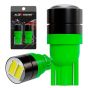 Allextreme EXT10WG Universal T10 LED Parking Light 4 SMD Super Bright Interior Pilot License Plate Dome Indicator Lamp Bulb for Car Bike and Motorcycle (1W, Green, 2 PCS)
