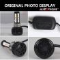Allextreme Car LED H4 Headlight 40 Watt Driving Headlamp High Low Beam Chip Fog Flash Light for SUVs Trucks Sedans Motorcycle